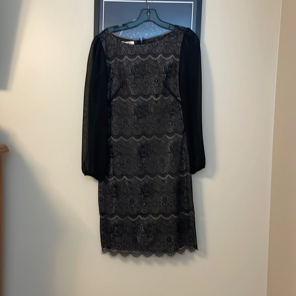 Beautiful lace overlay dress